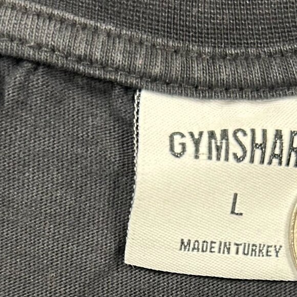 Gymshark Spellout T Shirt Sz L - Picture 3 of 7